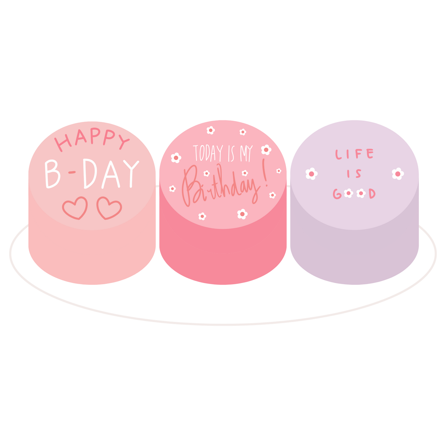 Create Your Own Trio Cakes!