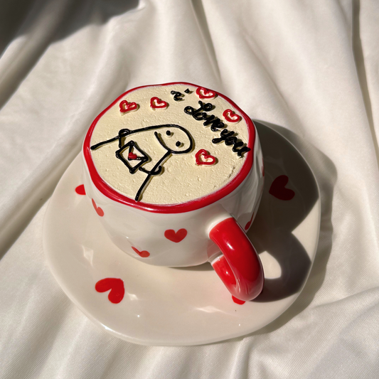 Love Letter Mugnificent Cake Set