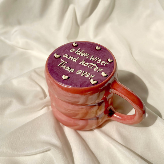 Older & Hotter Mugnificent Cake