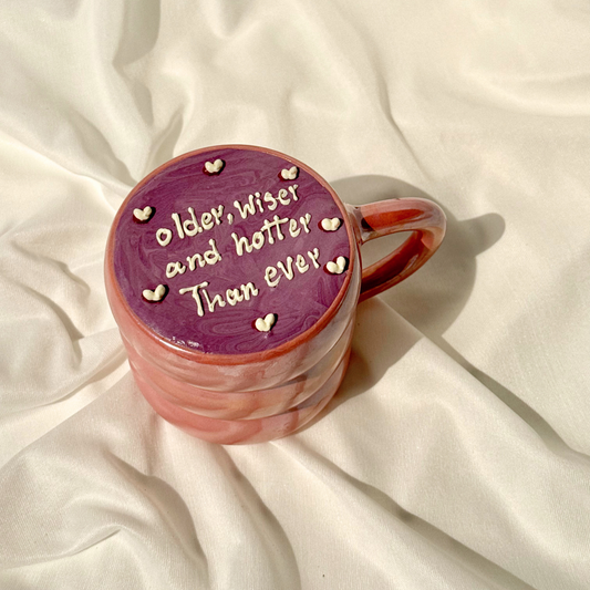 Older & Hotter Mugnificent Cake