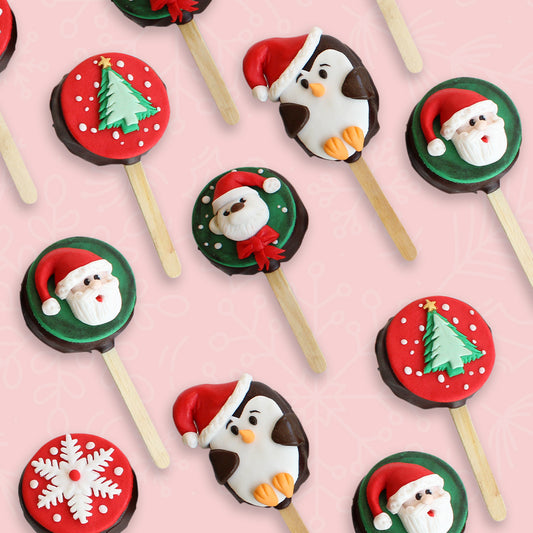 Christmas Cake Popsicles!