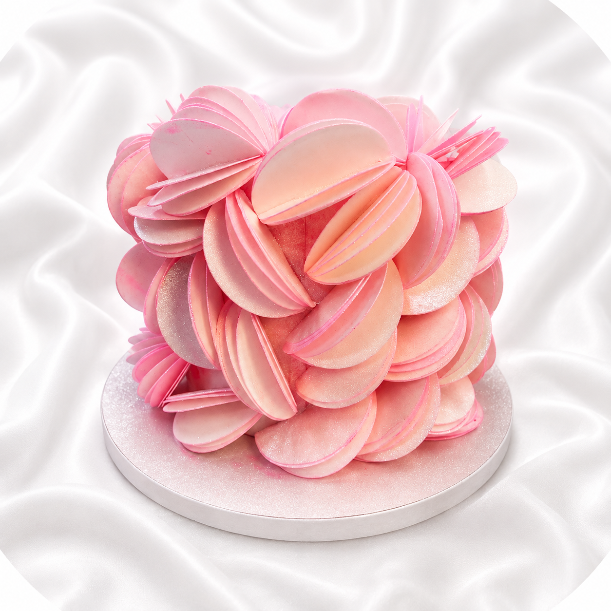 The Blush Petals Cake