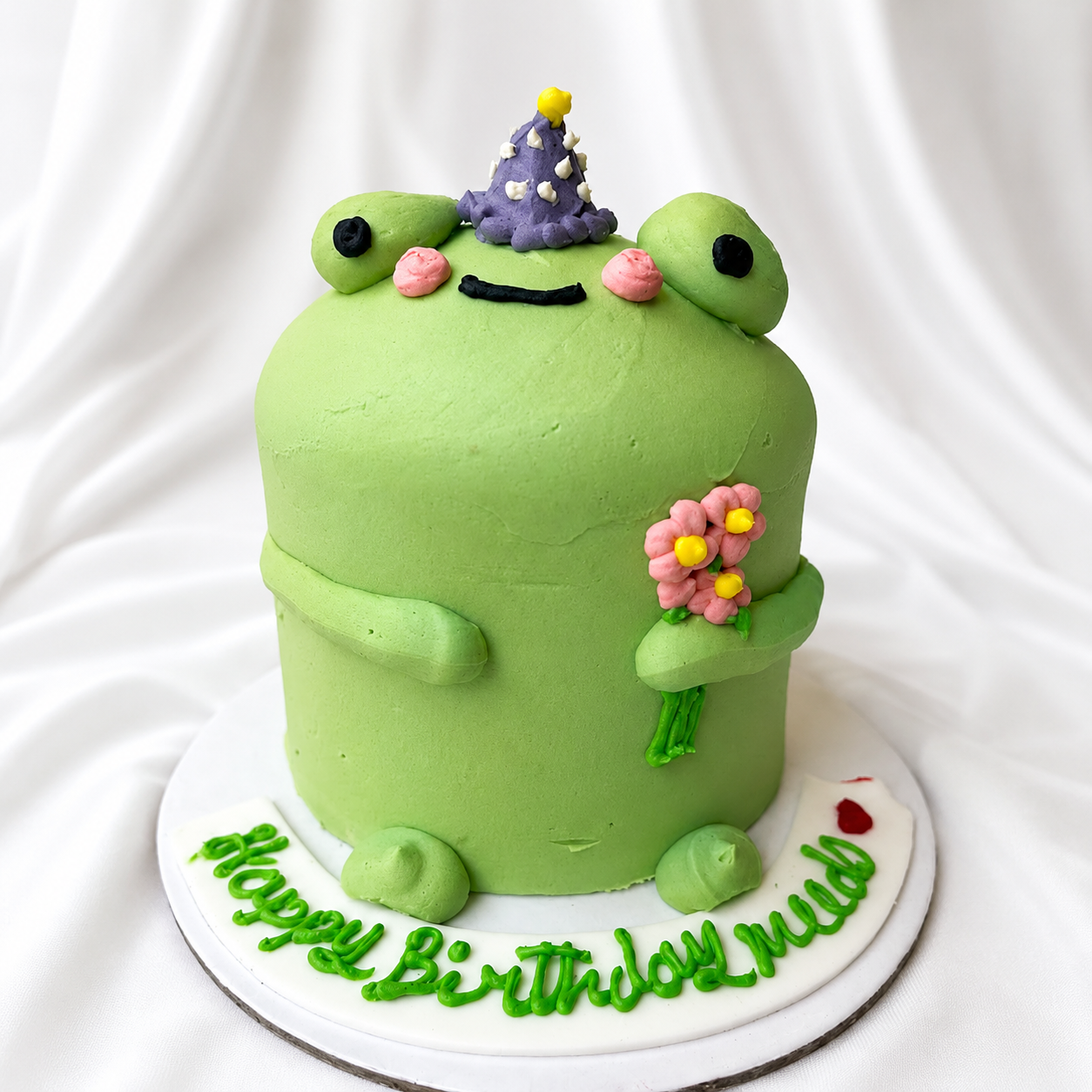 Froggy Birthday Cake