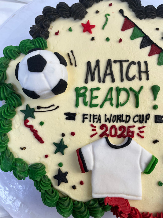Match Ready Pull-Apart Cupcake Cake!