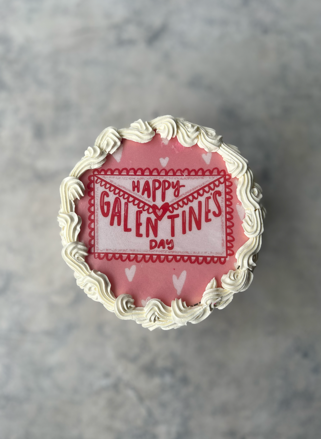 Galentine's Burning Cake!