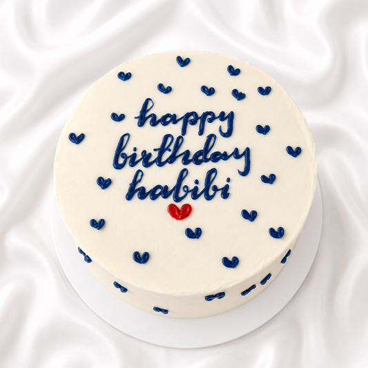 The Blue Hearts Cake