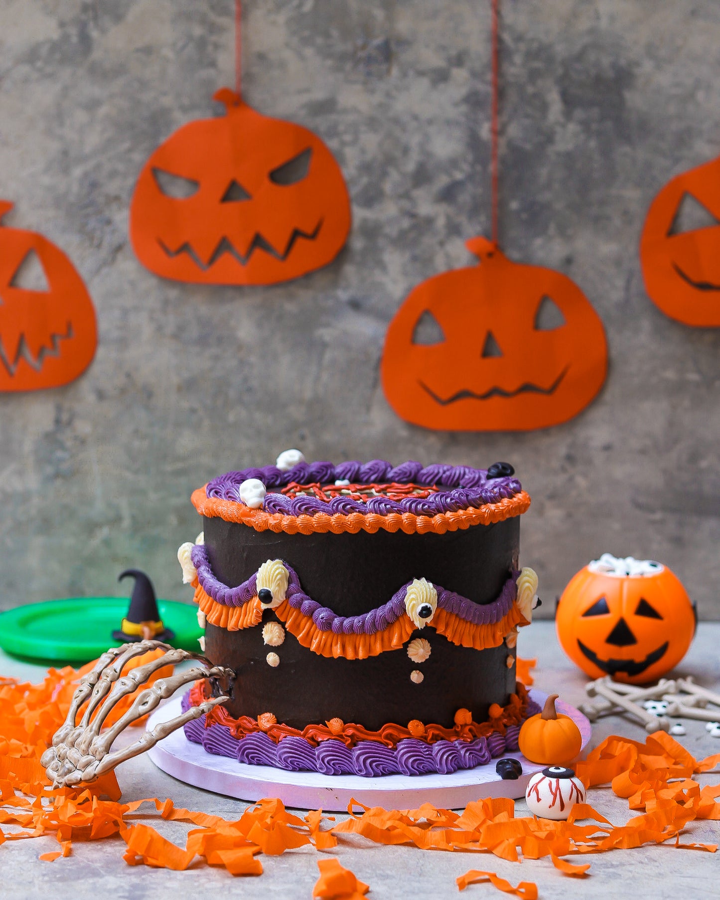 The Halloween Vintage Cake!