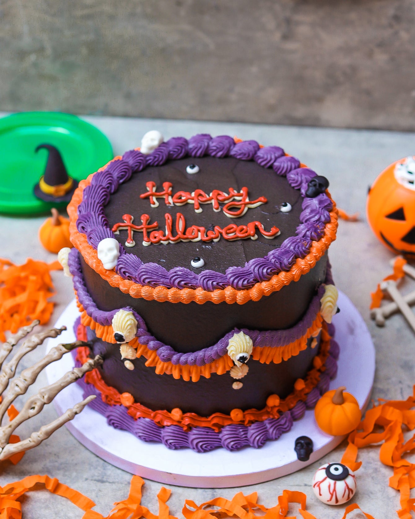 The Halloween Vintage Cake!