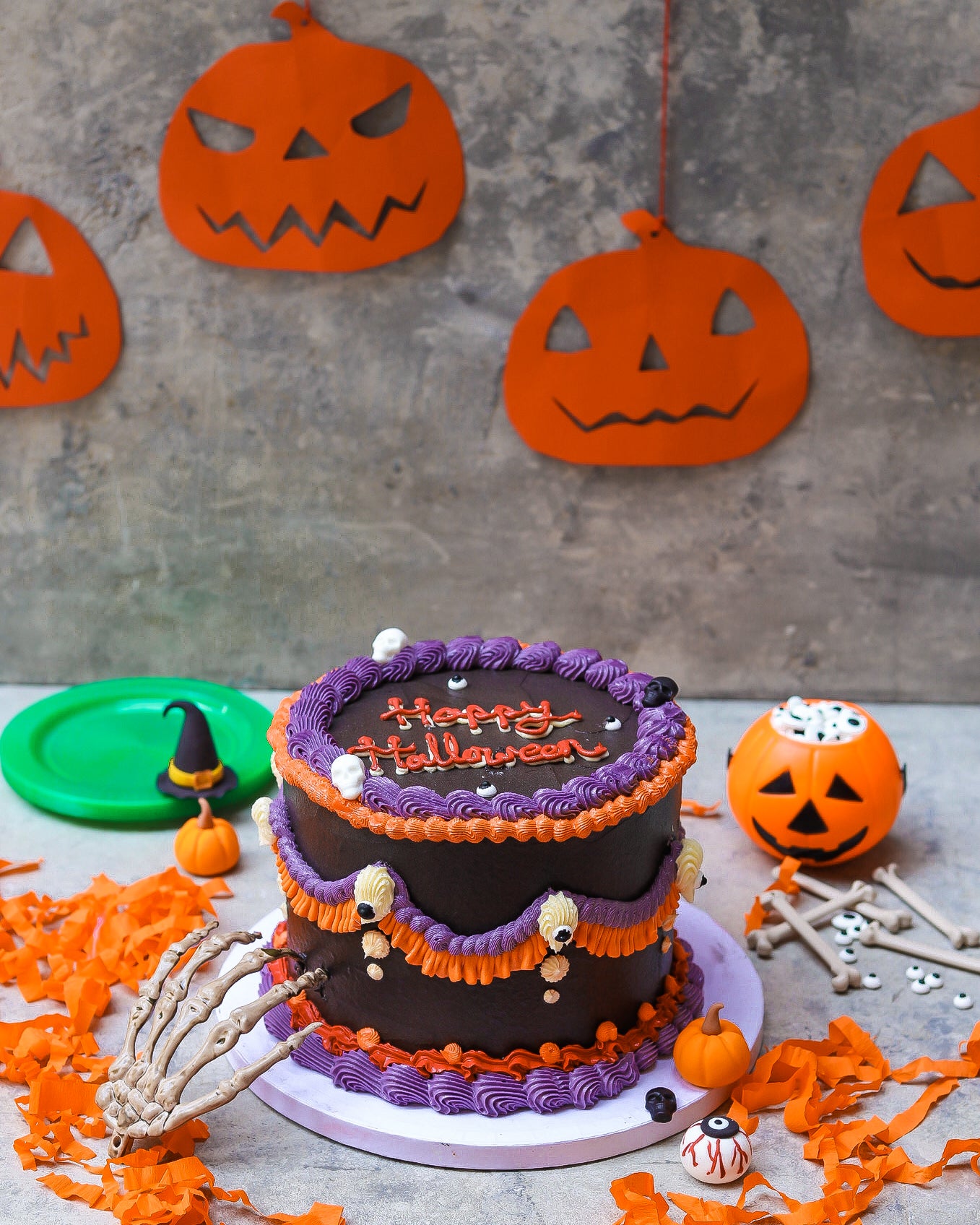 The Halloween Vintage Cake!
