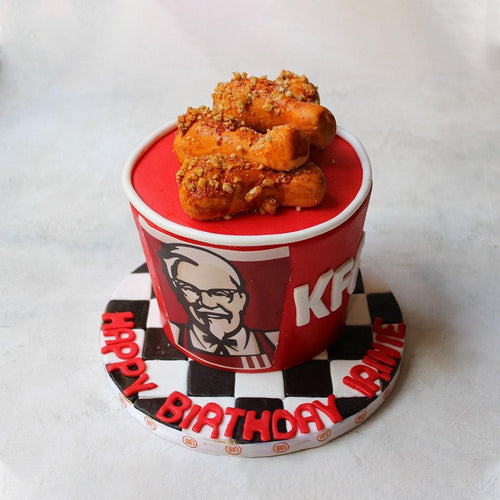 KFC Bucket Cake! - Nino’s Bakery