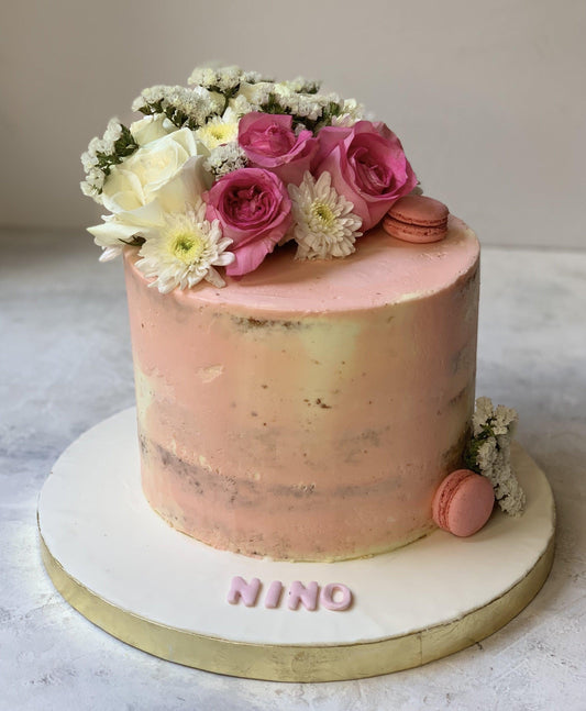 Floral Beauty Cake - Nino’s Bakery