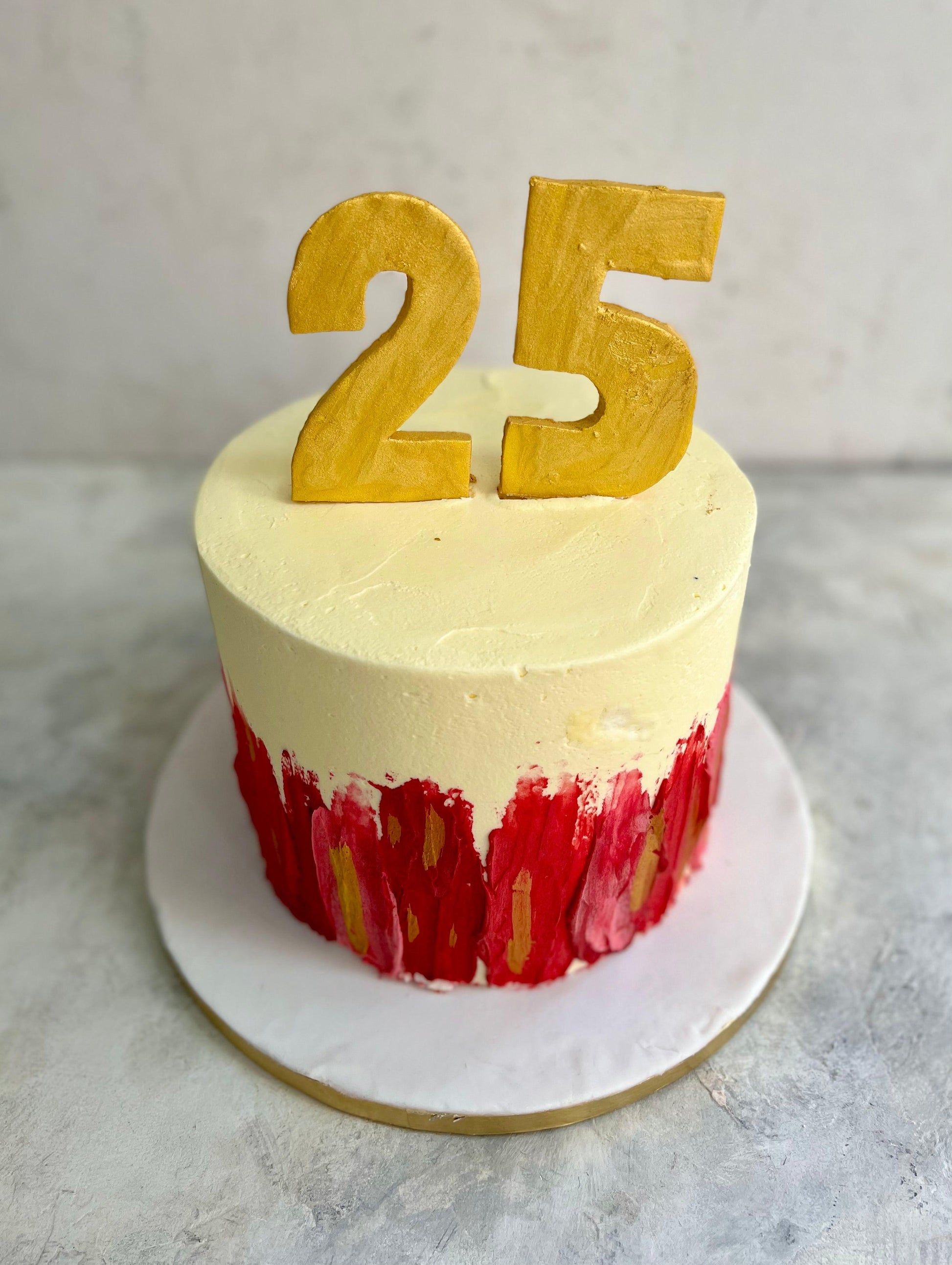 Pinkish Gold Number - Nino’s Bakery