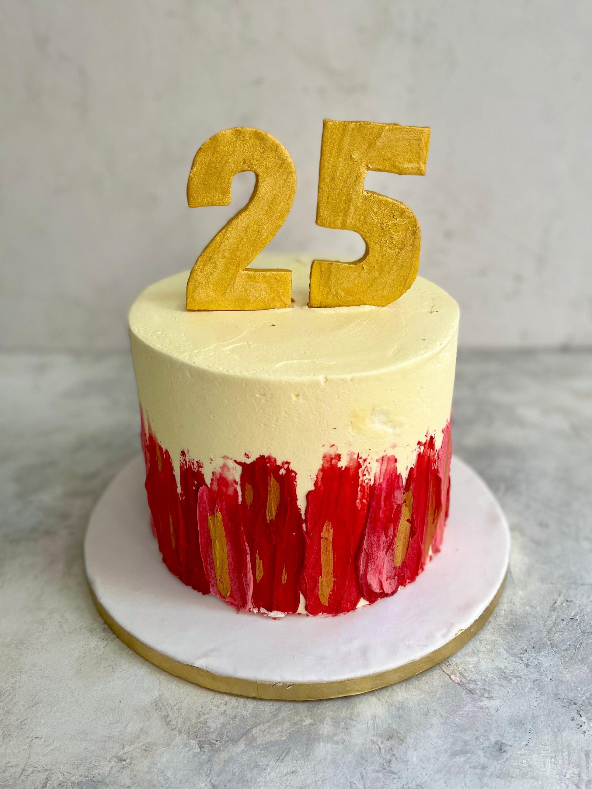 Pinkish Gold Number - Nino’s Bakery