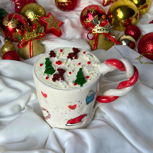 Mugnificent Candy Cane Cocoa Mug