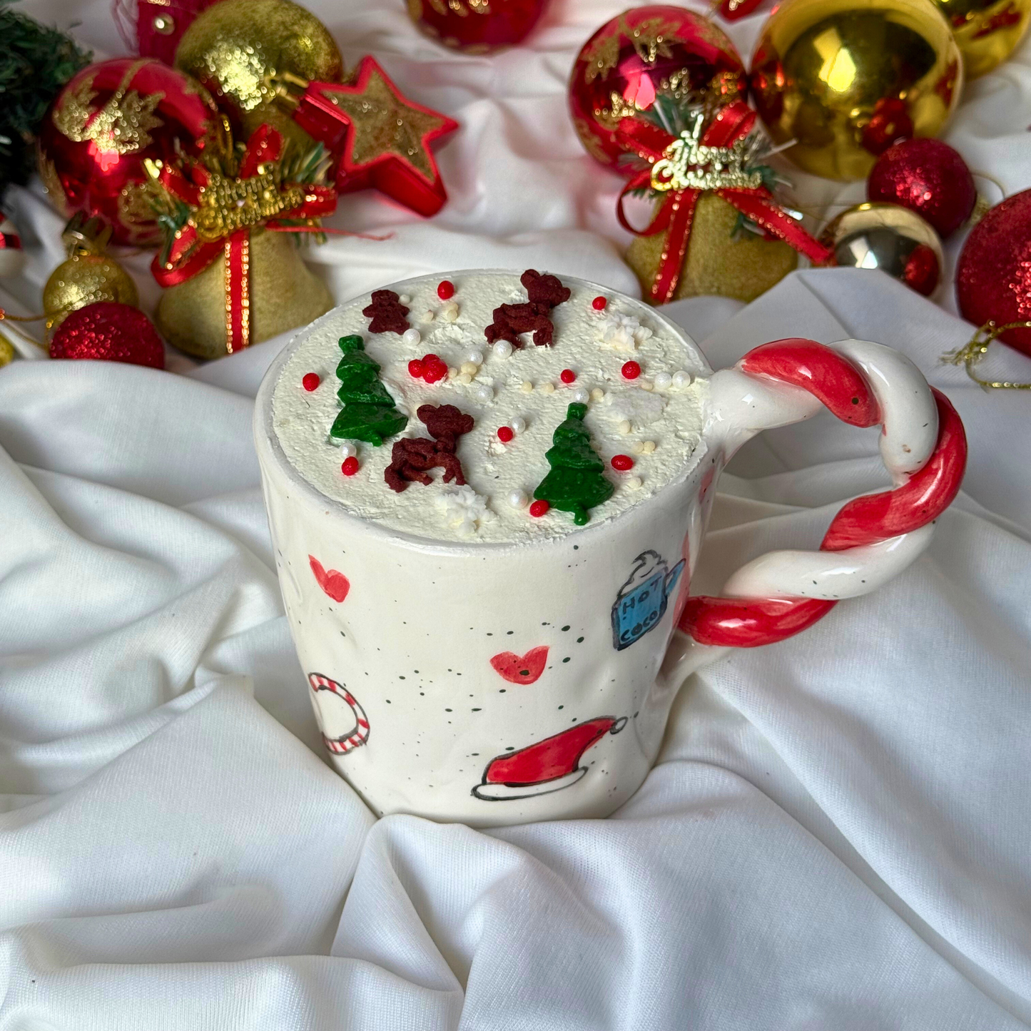 Mugnificent Candy Cane Cocoa Mug