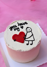 Load image into Gallery viewer, You Have My Heart Cake