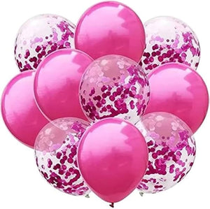 Pink Confetti Balloon Kit