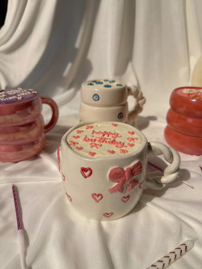Birthday Coquette Mug Cake