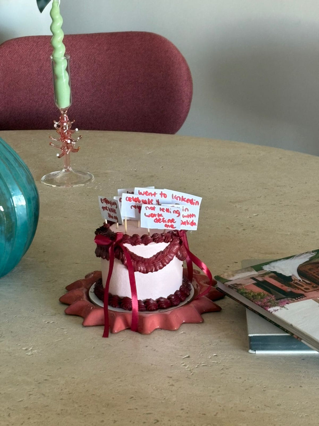 The Bow Achievement Cake
