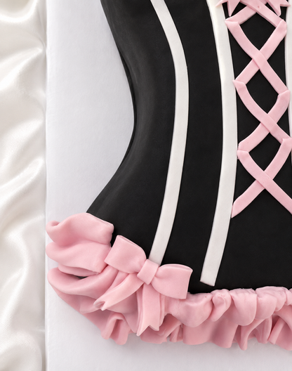 The Bachelorette Corset Cake