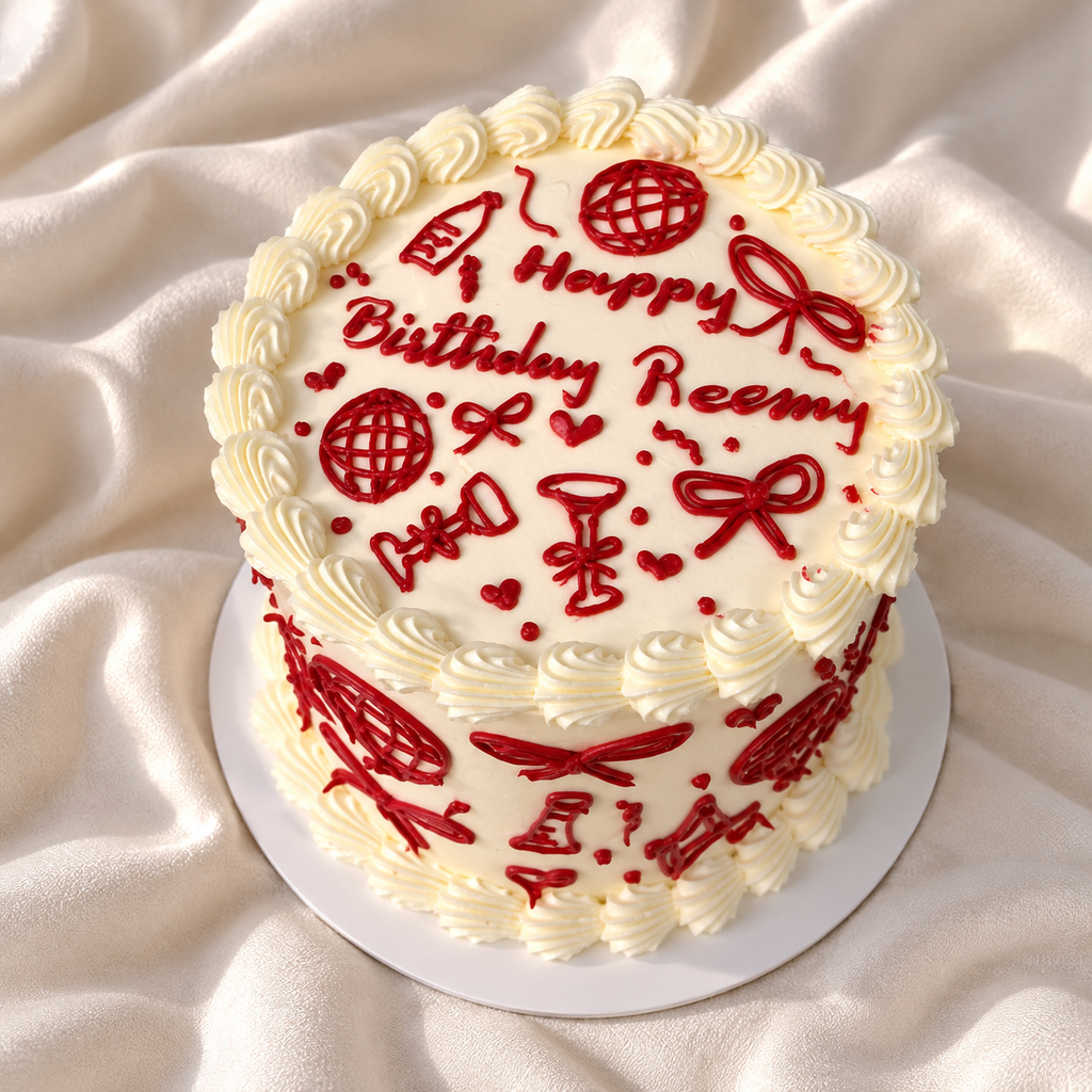 The Birthday Doodle Cake