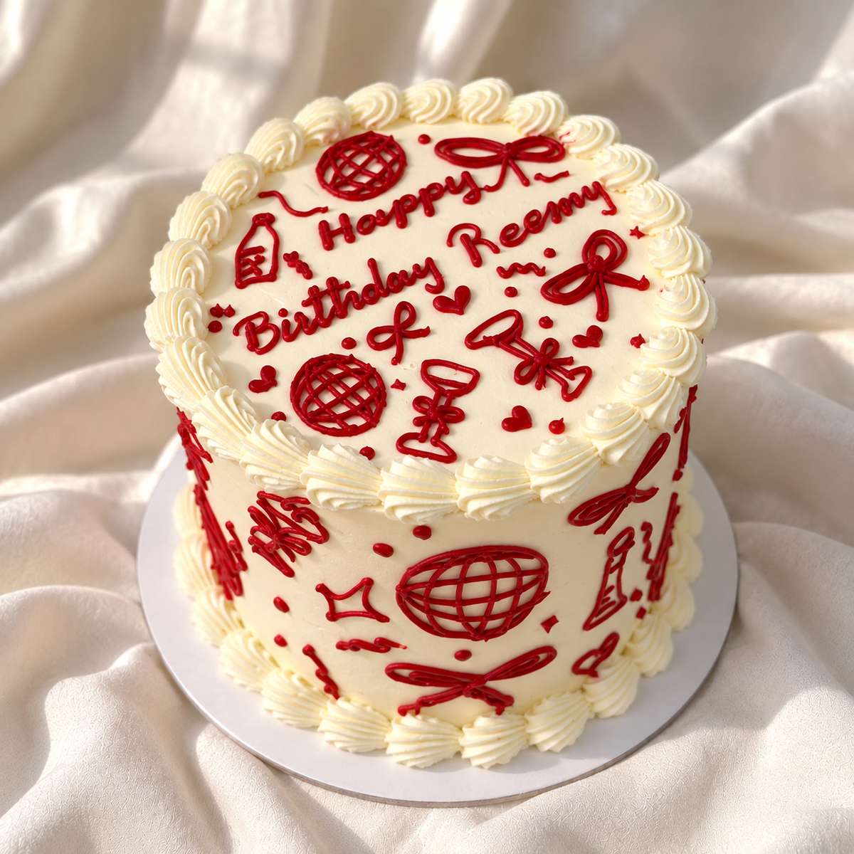 The Birthday Doodle Cake