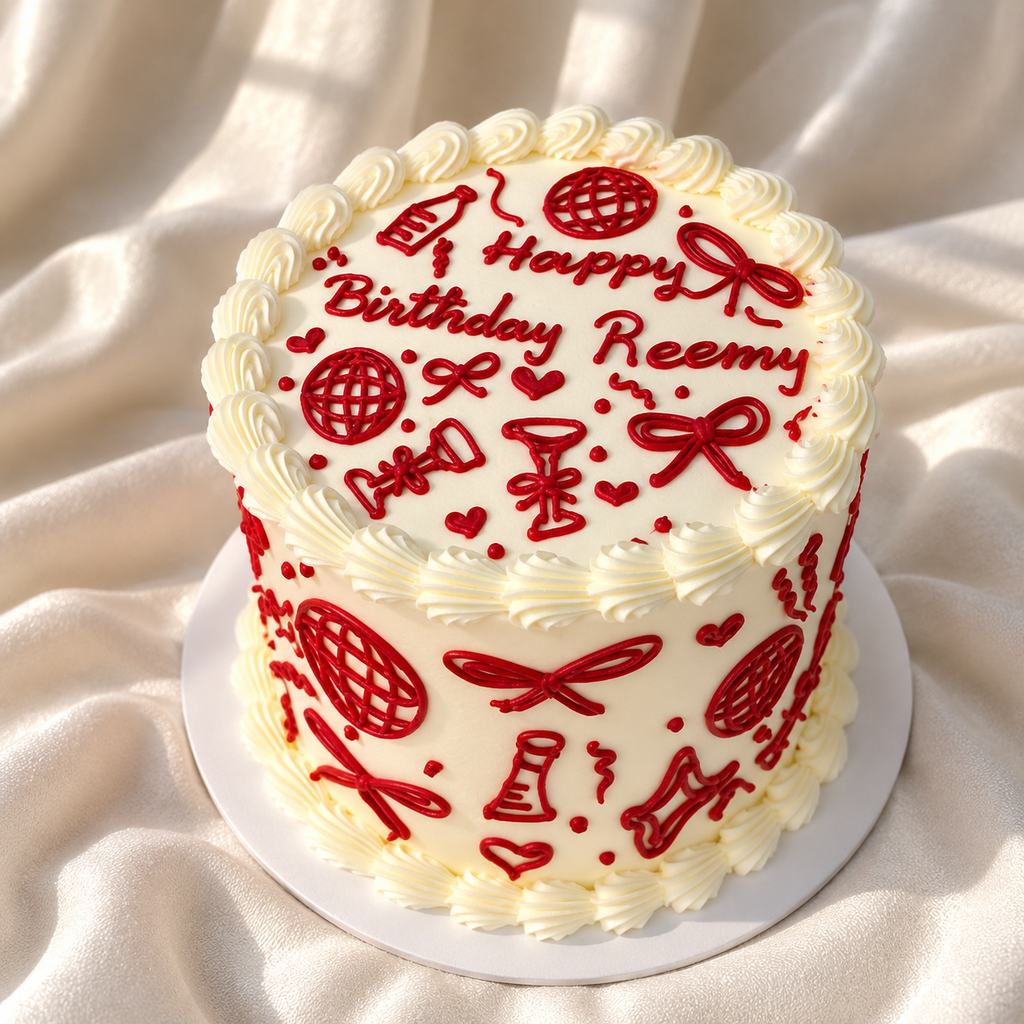The Birthday Doodle Cake