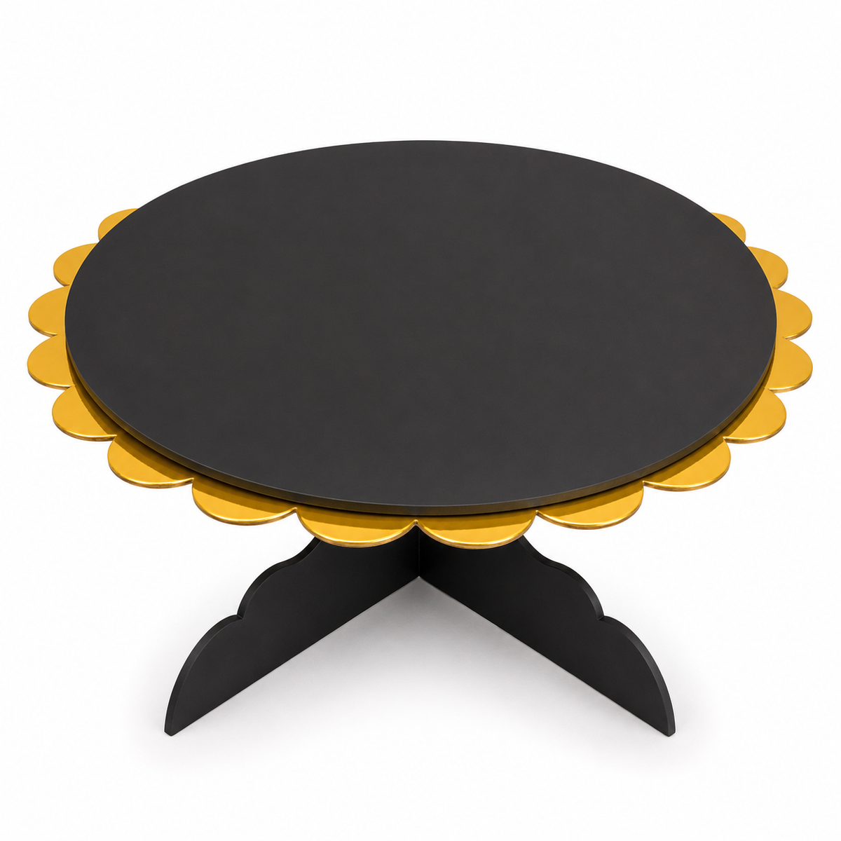 Black Gold Cupcake Stand