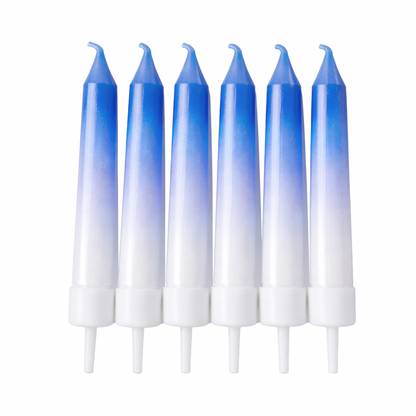 Blue Ombre Candle Set