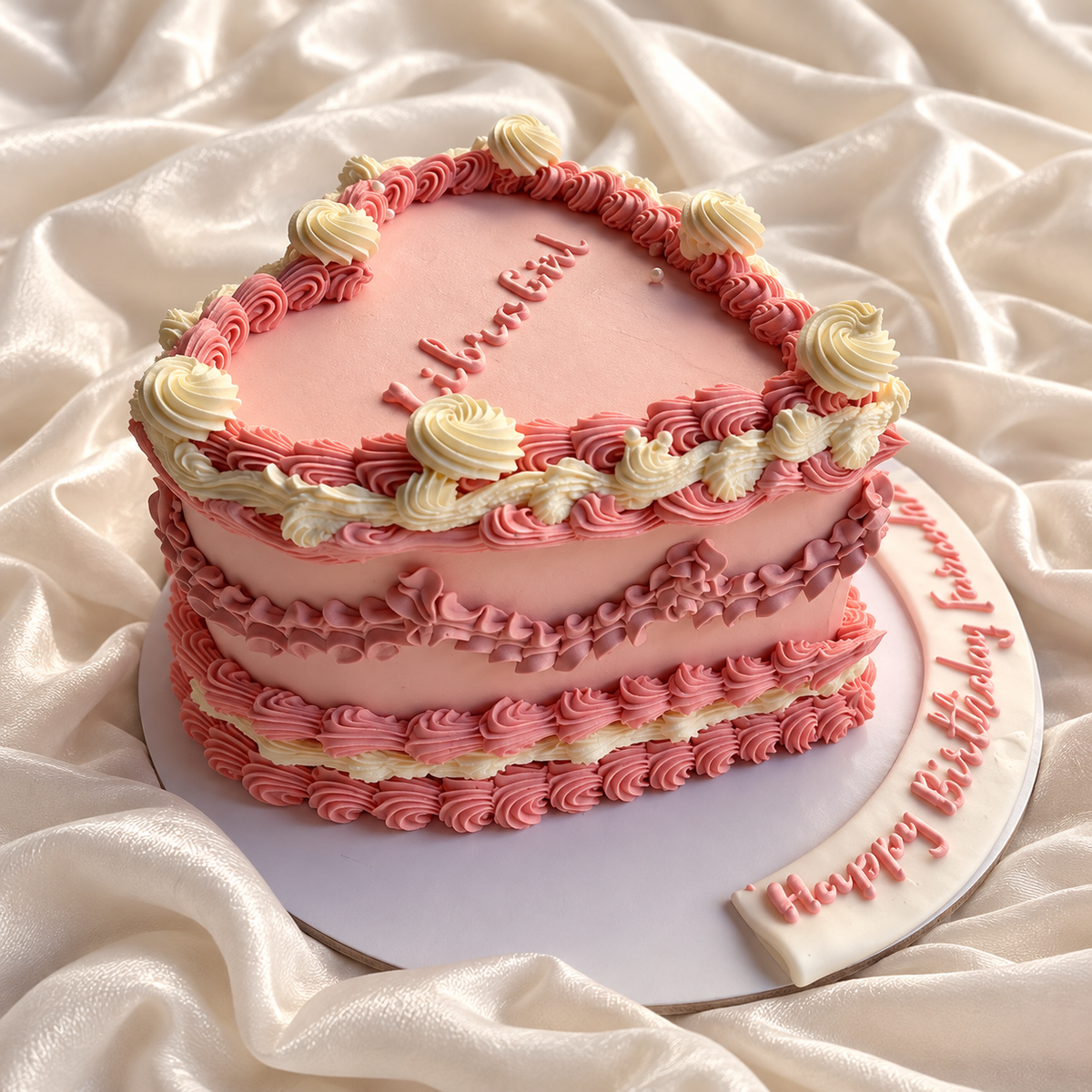 The Blush Club Cake