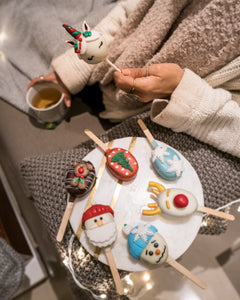 Christmas Cake Popsicles!