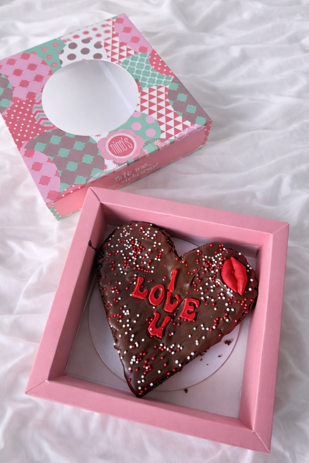 Love You Fudge Brownie