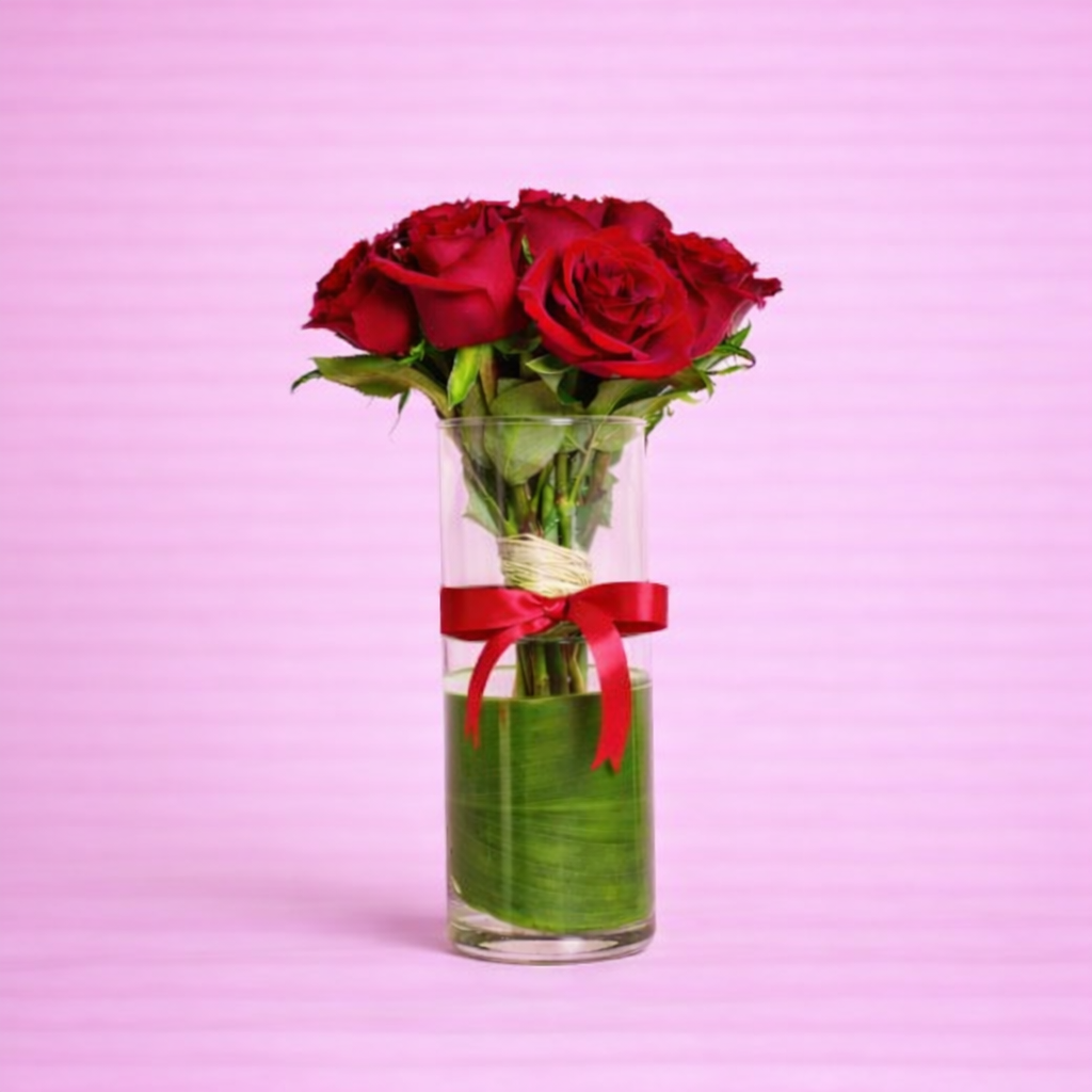 Rose Embrace Vase