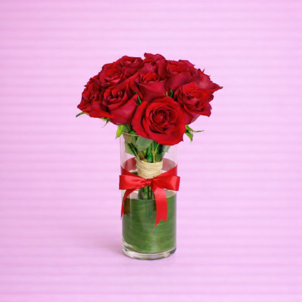 Rose Embrace Vase