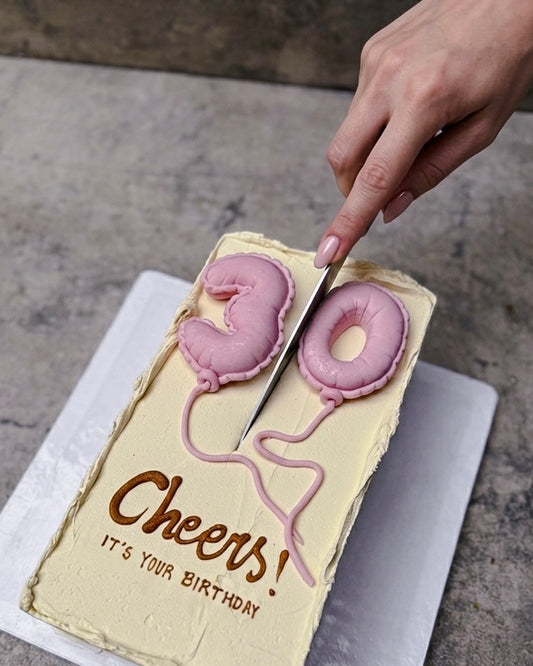 Cheers to 30 Cake!
