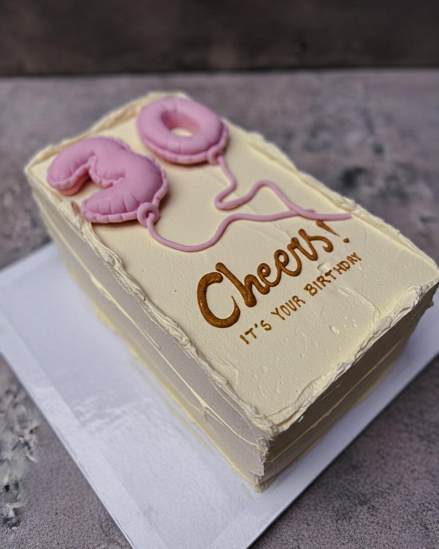 Cheers to 30 Cake!