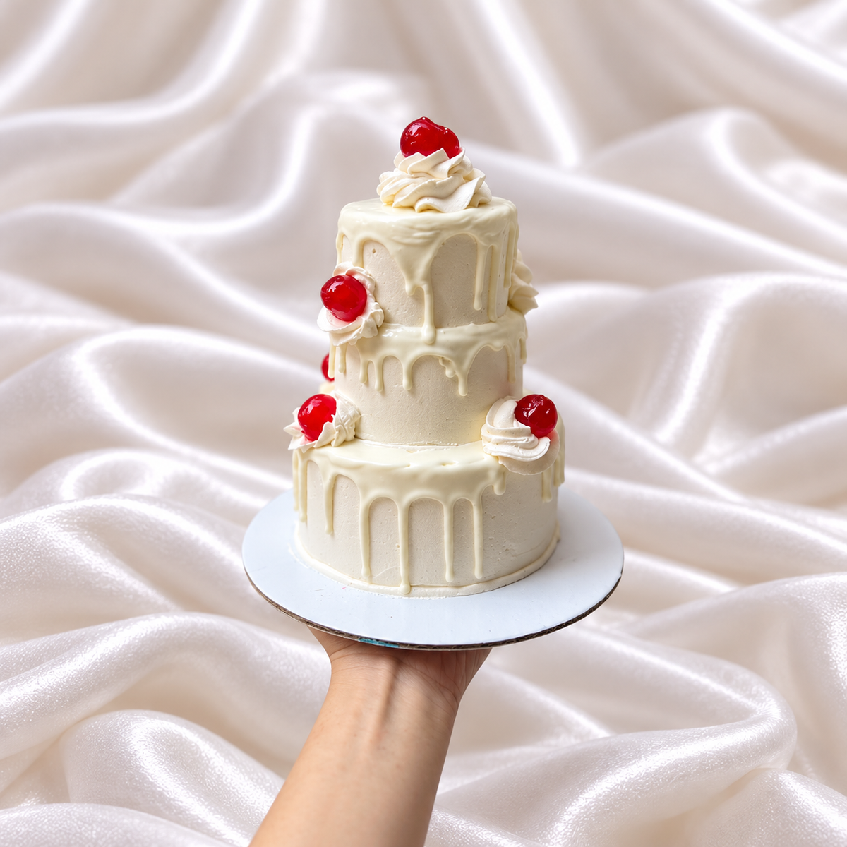 The Itsy Bitsy Cherry Cake