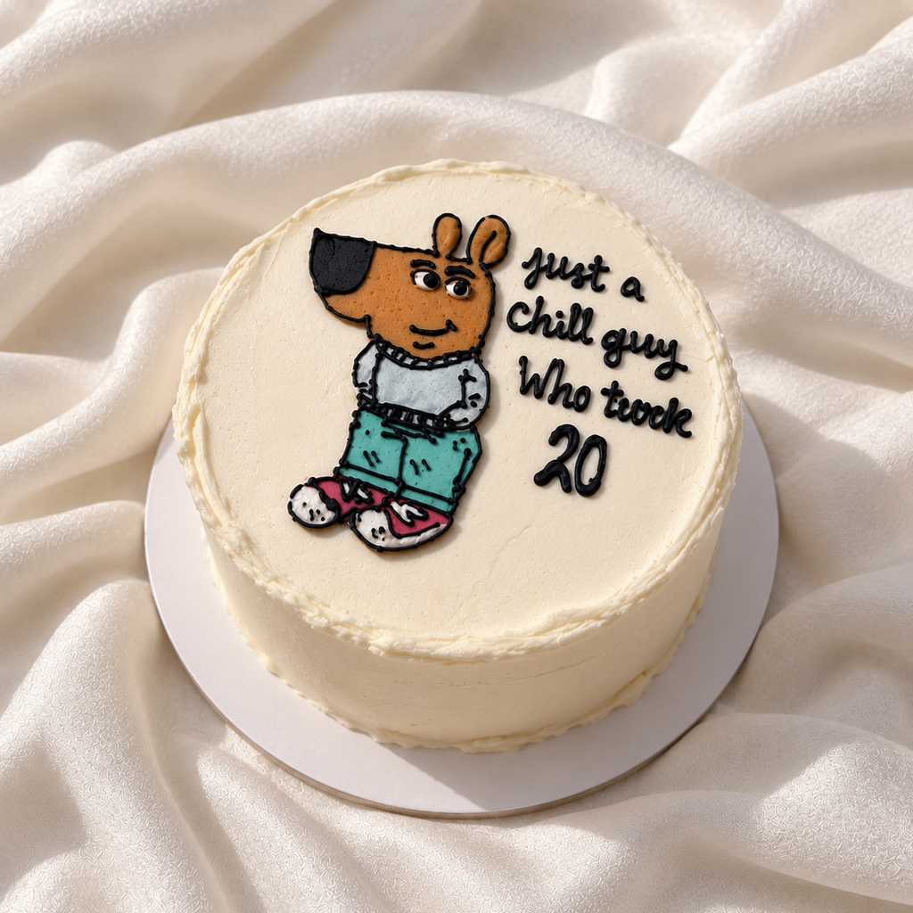 Chill Guy Cake