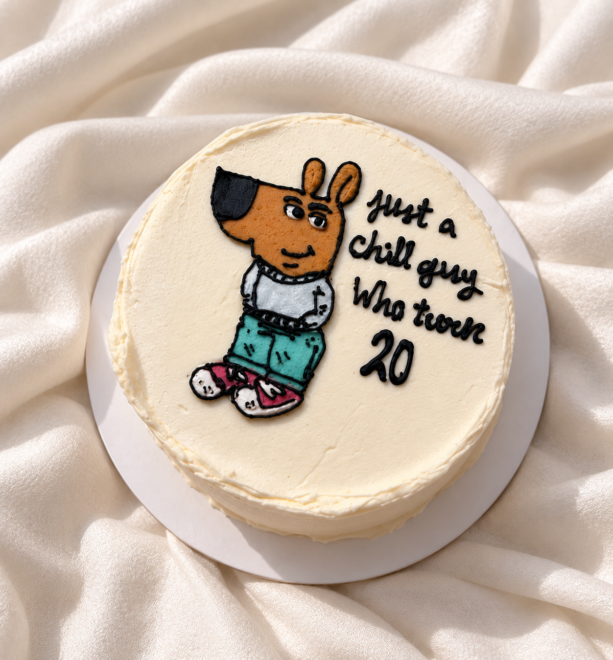 Chill Guy Cake