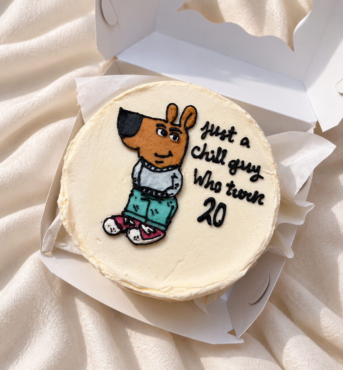 Chill Guy Cake