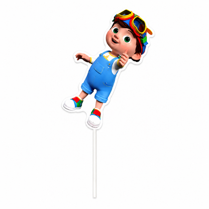 CoComelon Friends Cake Topper Set