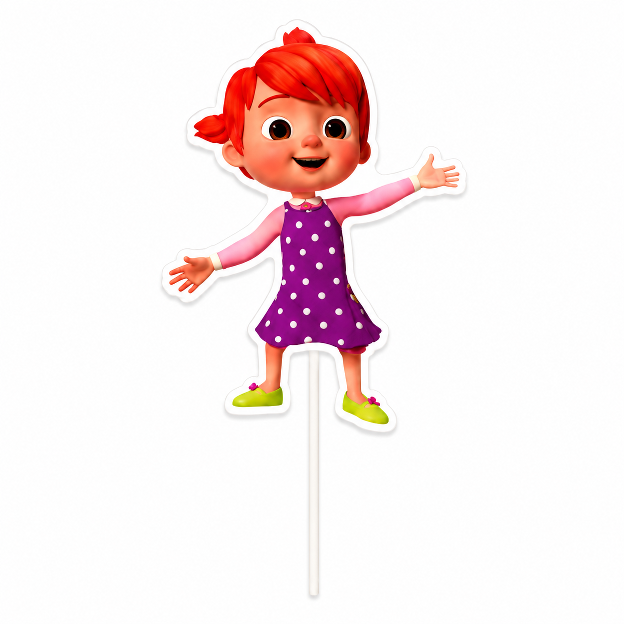 CoComelon Friends Cake Topper Set