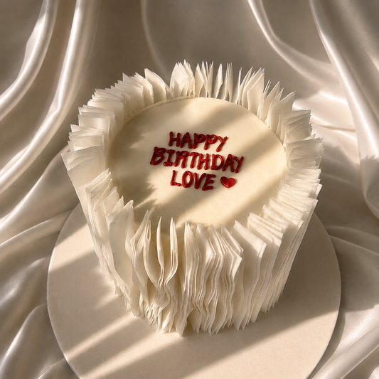 Dreamy Ruffles Cake