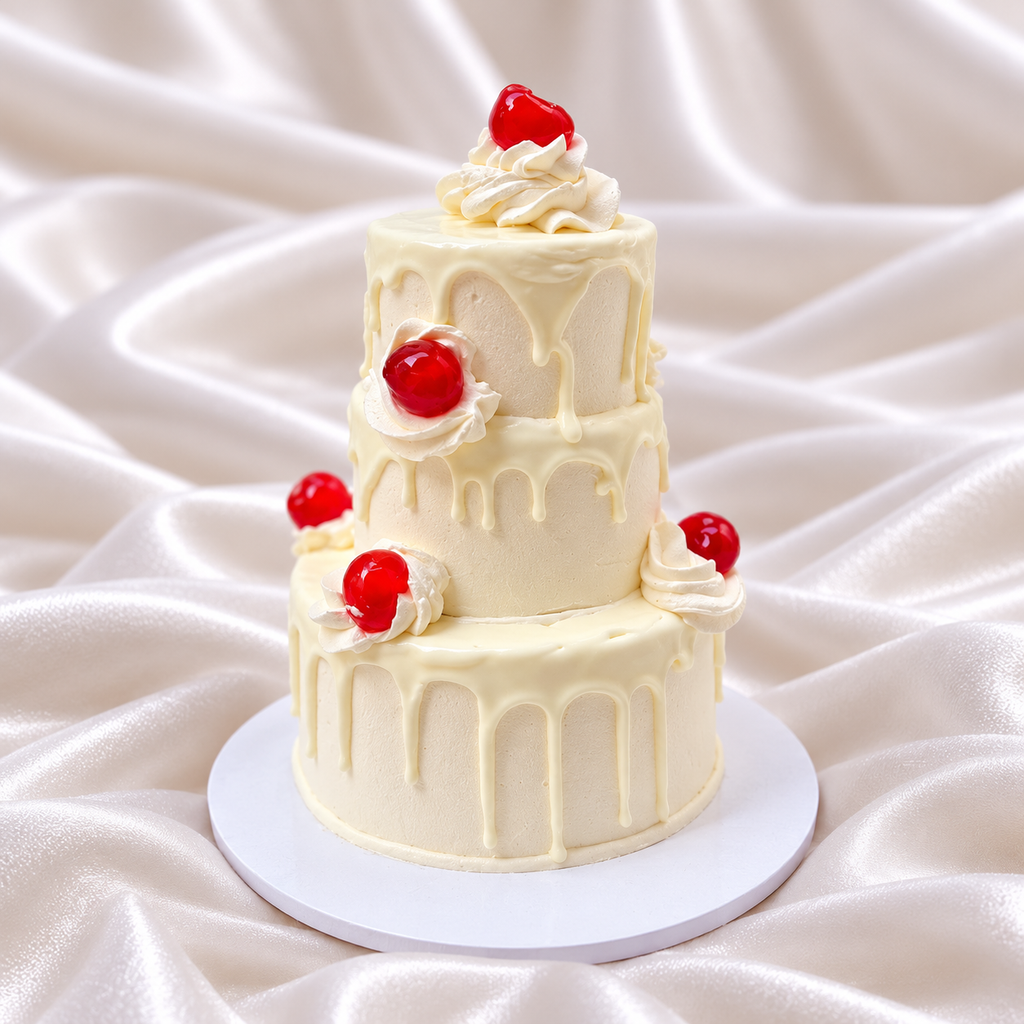 The Itsy Bitsy Cherry Cake