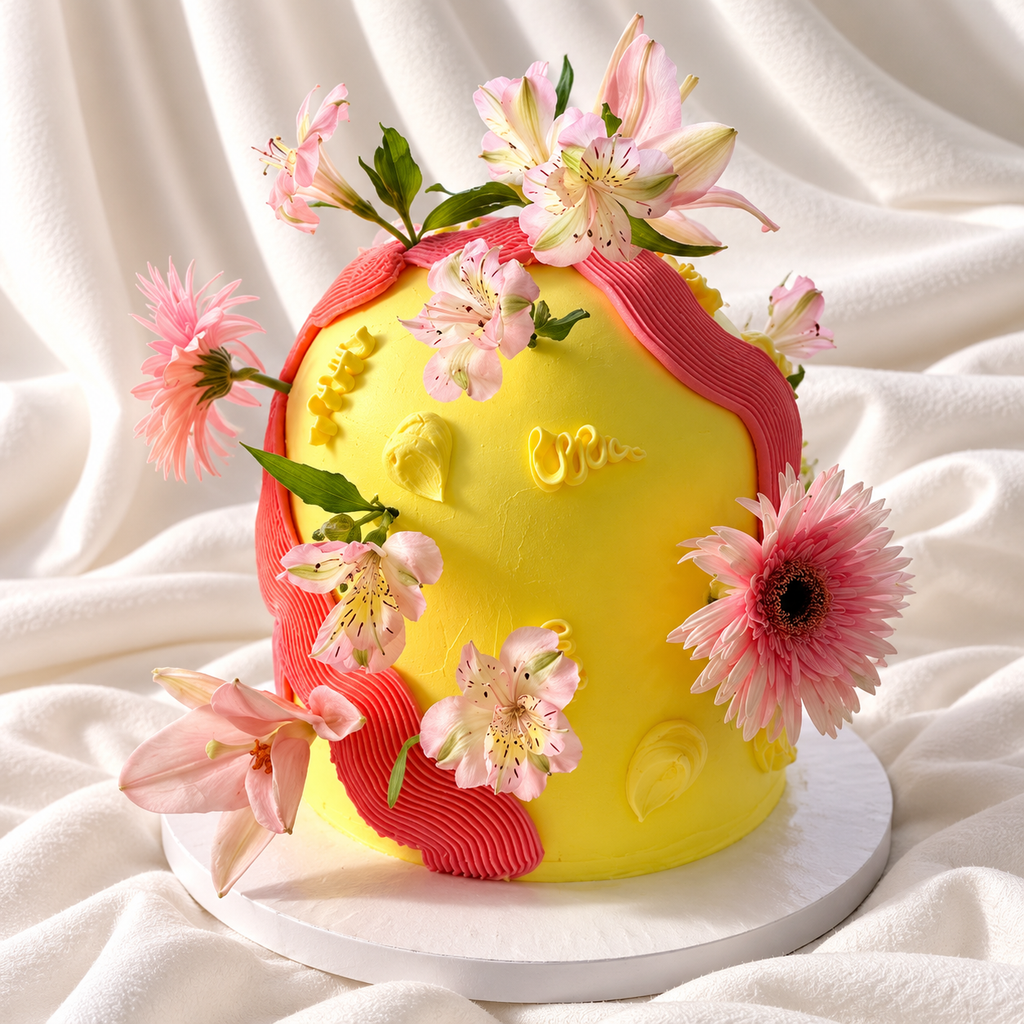 The Floral Dome Cake