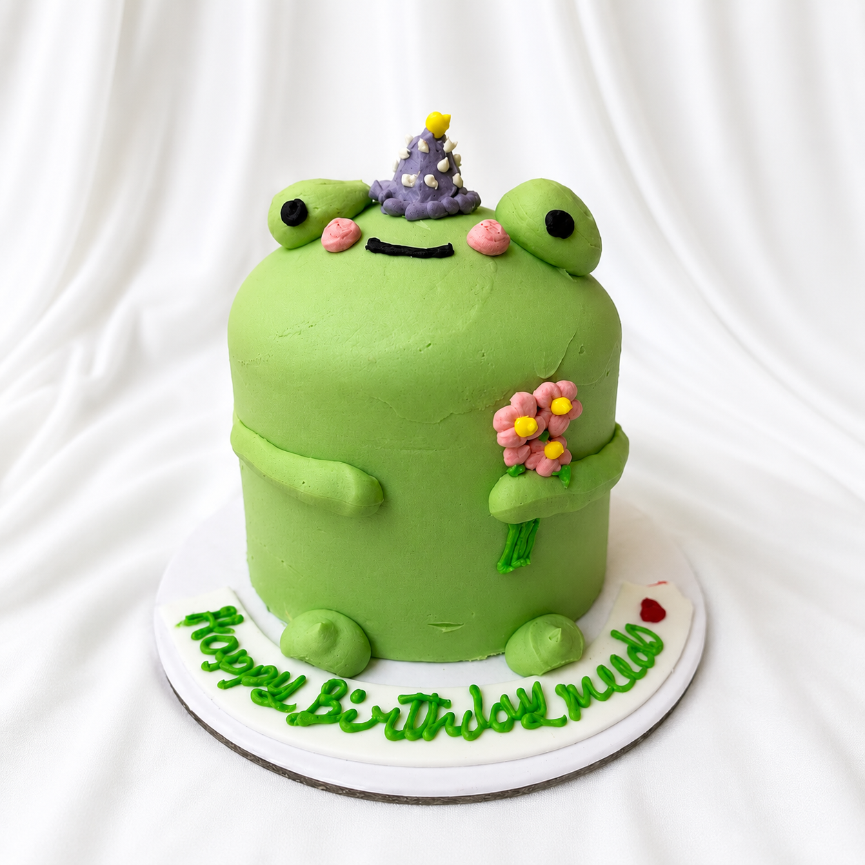 Froggy Birthday Cake