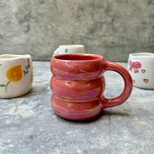 Glossed & Glazed pastel ceramic mug