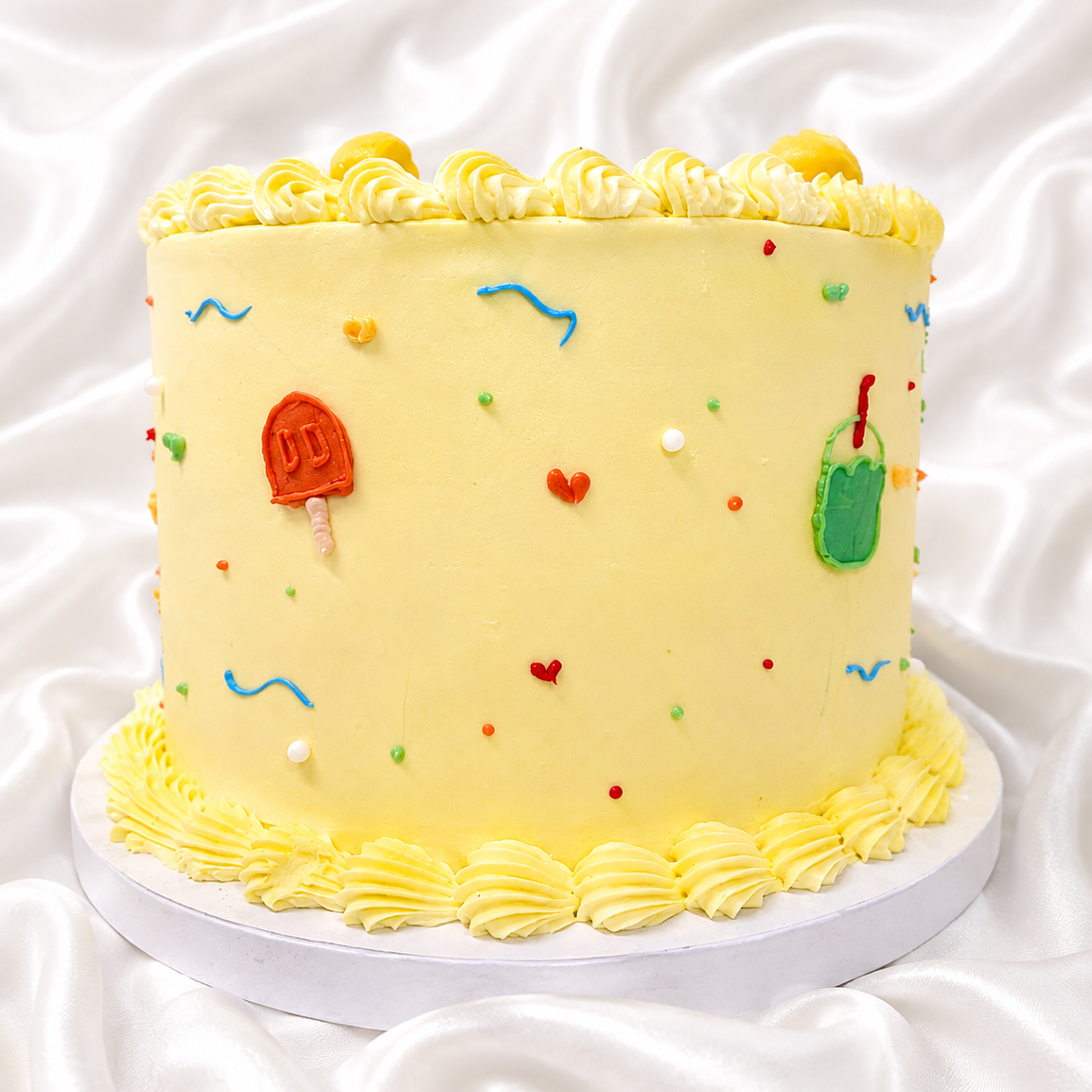 The Golden Summer Cake