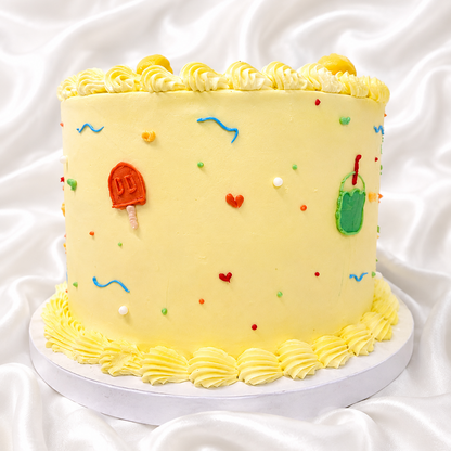 The Golden Summer Cake