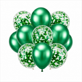 Green Confetti Balloon Kit